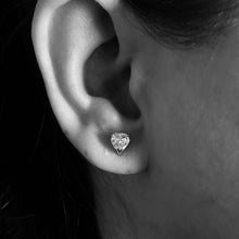 Load image into Gallery viewer, Calf Cut Silver Studs
