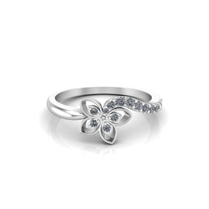 Butterfly Silver Ring | Jewels By Hamzah Anis