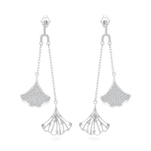 Load image into Gallery viewer, Dinara - Moissanite Silver Earrings
