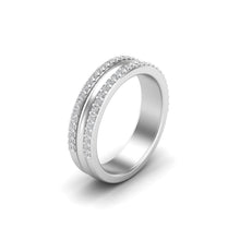 Load image into Gallery viewer, Eternity Signature Silver Band - Jewels By Hamzah Anis
